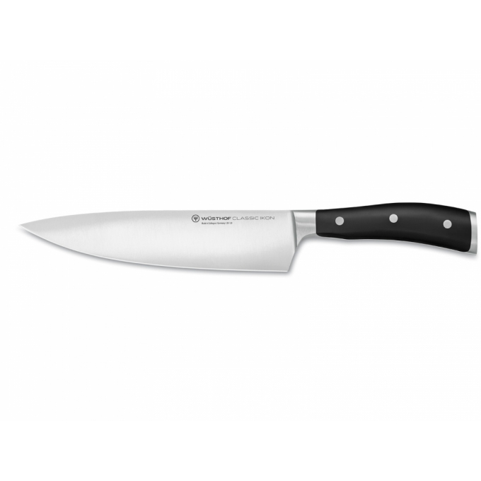 Wüsthof Classic Ikon kuchařský nůž 20 cm a blok na nože