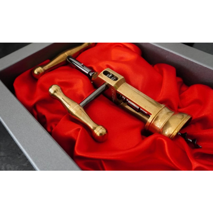 Farfalli King Shiny Brass vývrtka na víno