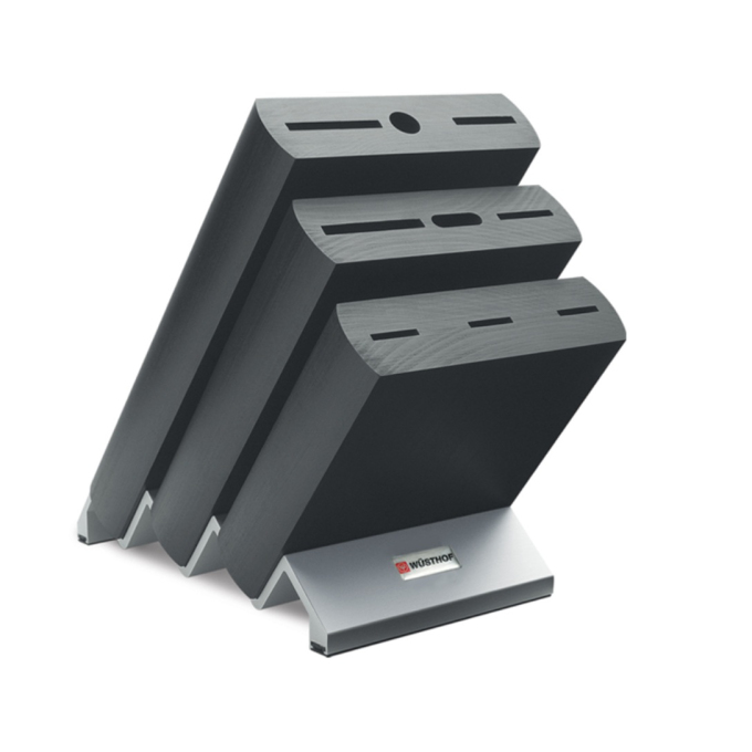 Wüsthof Ikon Black blok s noži 9 dílů